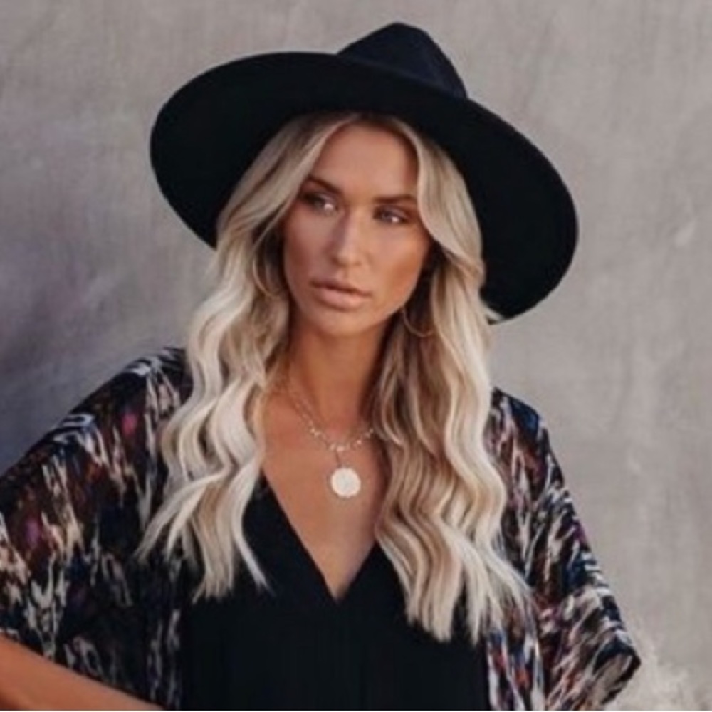 🔥 RESTOCKED! 🔥Western Felted Fedora / Rancher Hat - Picture 11 of 11